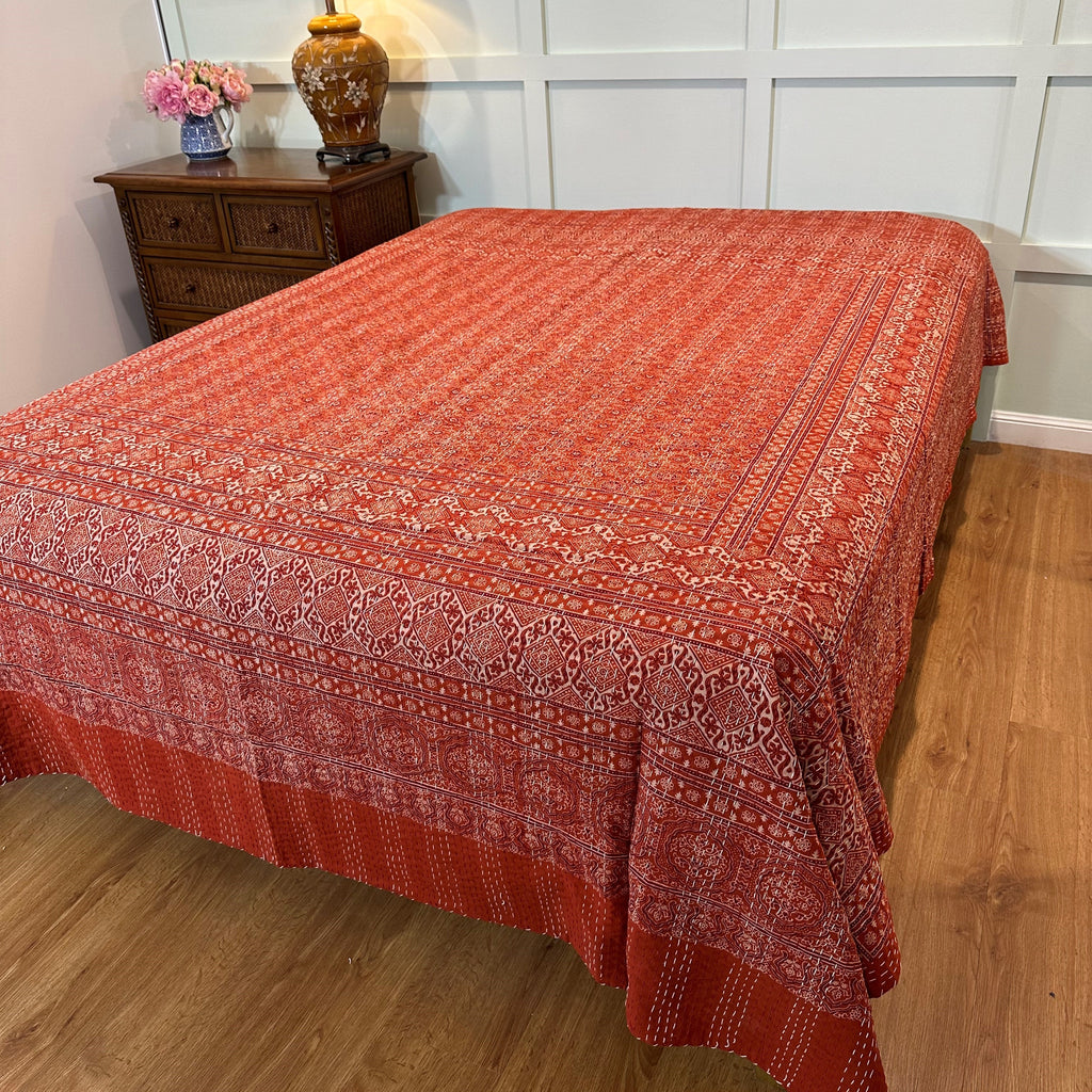 Navajo Rustic Handmade Bedspread 