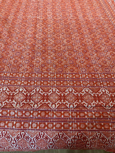 Navajo Rustic Handmade Bedspread close-up