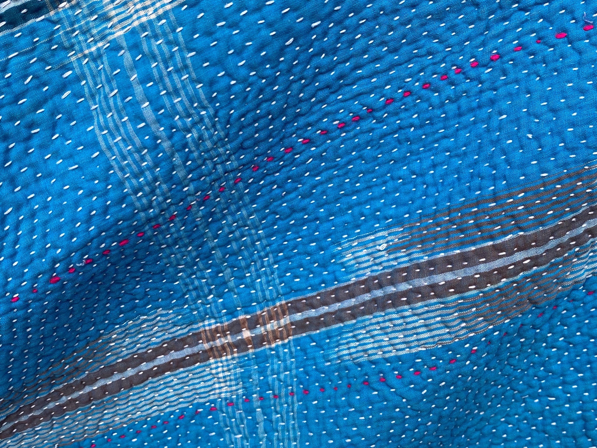 Vintage Throw Blanket No10 - close-up