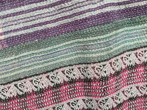 Vintage Throw Blanket No12 - close-up