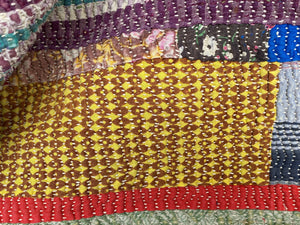 Vintage Throw Blanket No3 - Close-up